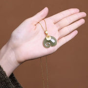Collier En Pierre Naturelle  - Jade Vert - Chevillère Bijoux