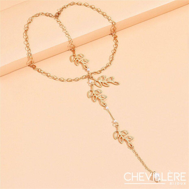 Collier de Dos Original Chevillère Bijoux