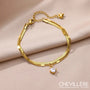 Chainette Pour Cheville Or & Pendentif