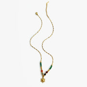Collier En Pierres Naturelles Raffiné - Bohème Chic - Chevillère Bijoux