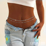 Collier De Ventre Chaine Grosses Mailles Argent