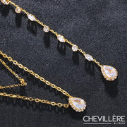 Collier de Dos Goutte Chevillère Bijoux