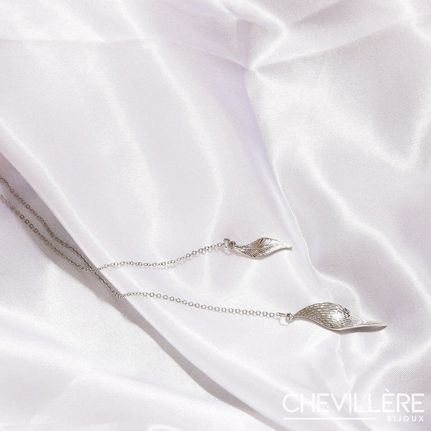 Collier de Dos Plume Chevillère Bijoux