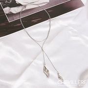 Collier de Dos Plume Chevillère Bijoux