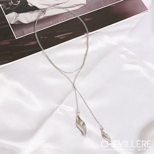 Collier de Dos Plume Chevillère Bijoux