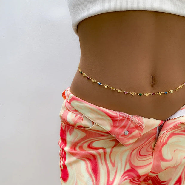 Chaine Pour La Taille Tendance - Perles - Chevillère Bijoux