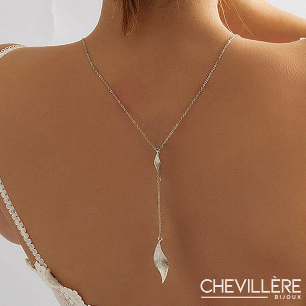 Collier de Dos Plume Chevillère Bijoux
