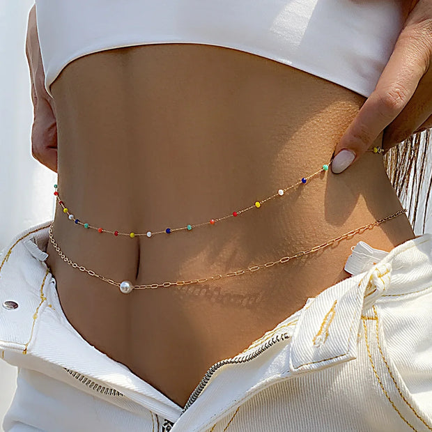 Chaine Pour La Taille Sexy - Or - Summer - Chevillère Bijoux