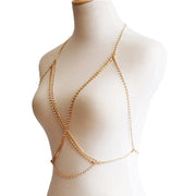 Bralette en Strass et Cristal - Lina Bijoux de Corps