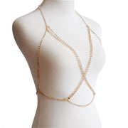 Bralette en Strass et Cristal - Lina Bijoux de Corps