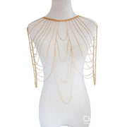 Chaine de corps Or ou Argent en Multiples Mailles - Kyra Chevillère Bijoux