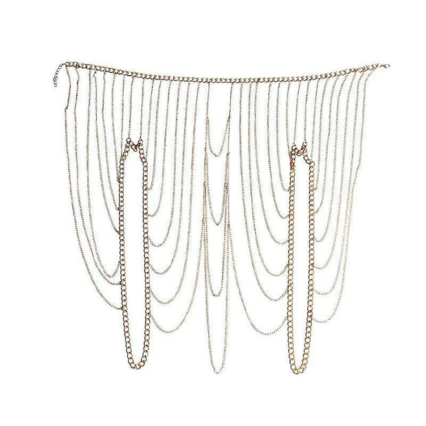 Chaine de corps Or ou Argent en Multiples Mailles - Kyra Chevillère Bijoux