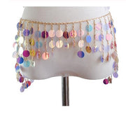 Ensemble chaine de taille et bralette sequins - Mila Chevillère Bijoux