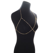 Bralette en chaine et strass - Elo Bijoux de Corps
