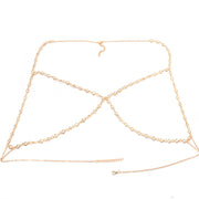 Bralette en chaine et strass - Elo Bijoux de Corps