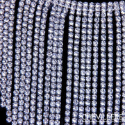 Collier choker avec pampilles de cristal et strass - Carla Chevillère Bijoux
