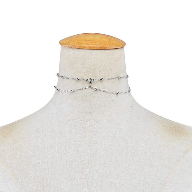 Bralette Chaine de Corps avec Pendentif - Gaby Bijoux de Corps