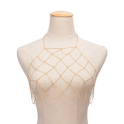 Chaine de Corps Bralette en Mailles - Lison Bijoux de Corps