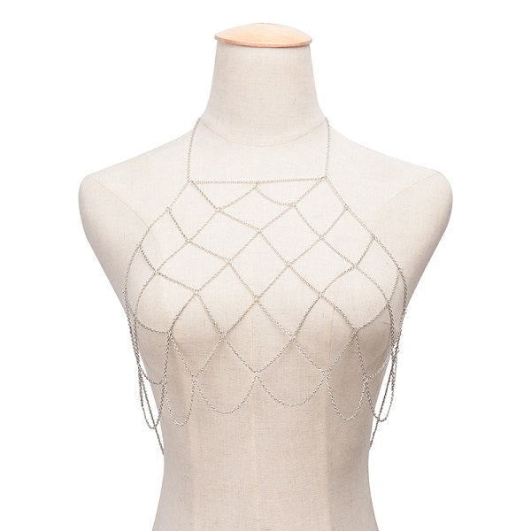 Chaine de Corps Bralette en Mailles - Lison Bijoux de Corps