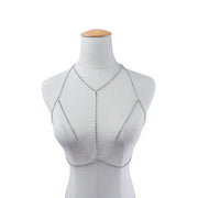 collier de bikini bralette en cristal Chevillère Bijoux