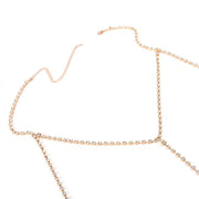 collier de bikini bralette en cristal Chevillère Bijoux