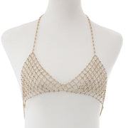 Bijoux de corps soutien gorge strass cristal - Mellie Bijoux de Corps