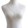 Bralette avec Chaîne en Or ou Argent - Élégance Assurée