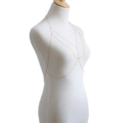 Bralette Chaine Or ou Argent - Ellie Bijoux de Corps