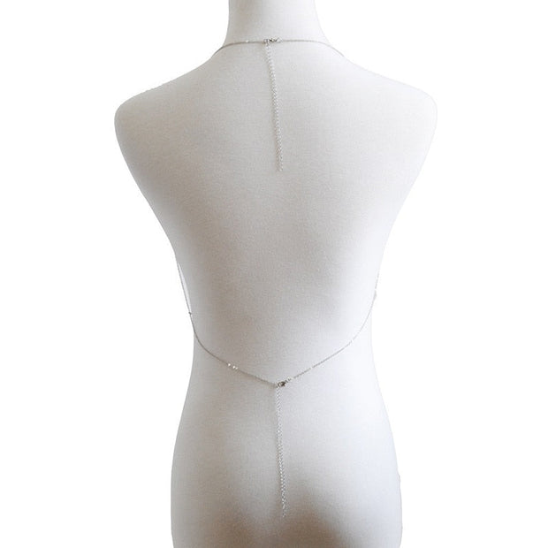 Bralette Chaine Or ou Argent - Ellie Bijoux de Corps