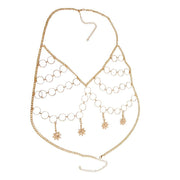 Bralette bijoux Bohème en Chaines et Breloques - Frida Bijoux de Corps