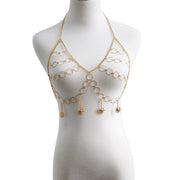 Bralette bijoux Bohème en Chaines et Breloques - Frida Bijoux de Corps