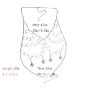 Bralette bijoux Bohème en Chaines et Breloques - Frida Bijoux de Corps