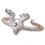 Bague Doigt De Pied - Cerf