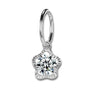 Bijou Clitoris - Anneau Diamant Pendant Argenté