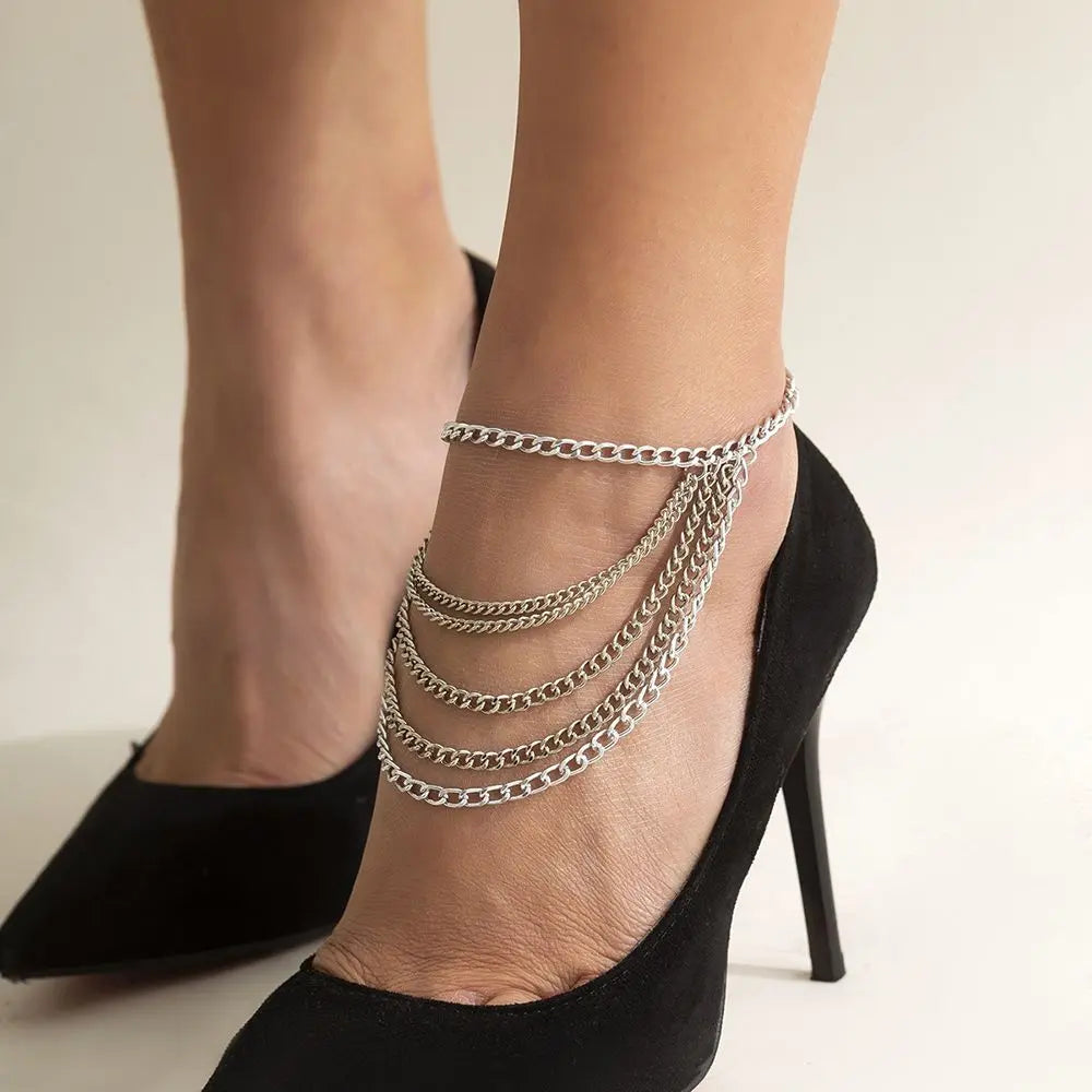 bijoux-de-pieds-en-argent-chaine