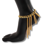 bracelet-de-pieds-chaine-plaque-or