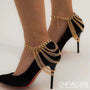 Bracelet De Pieds - Chaîne Plaqué Or