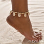 Bracelet Cheville Femme Coquillage