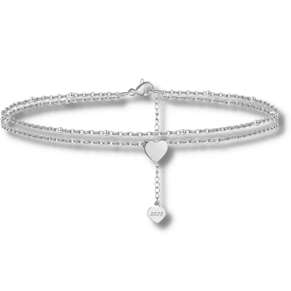 bracelet-de-cheville-argent-sterling-925-coeur