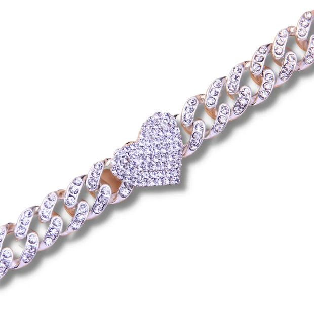      bracelet-de-cheville-diamants-argent-coeur