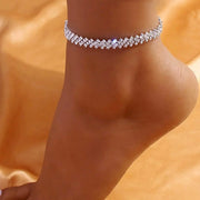 bracelet-de-cheville-diamants-brillants-argent