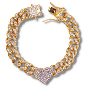 bracelet-de-cheville-diamants-or-coeur