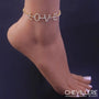 Bracelet De Cheville Diamants Or - Love