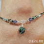 Bracelet De Cheville Ésotérique - Pierres Antistress