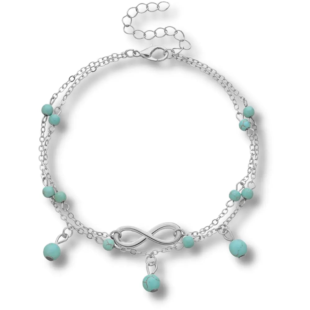 bracelet-de-cheville-femme-infinity