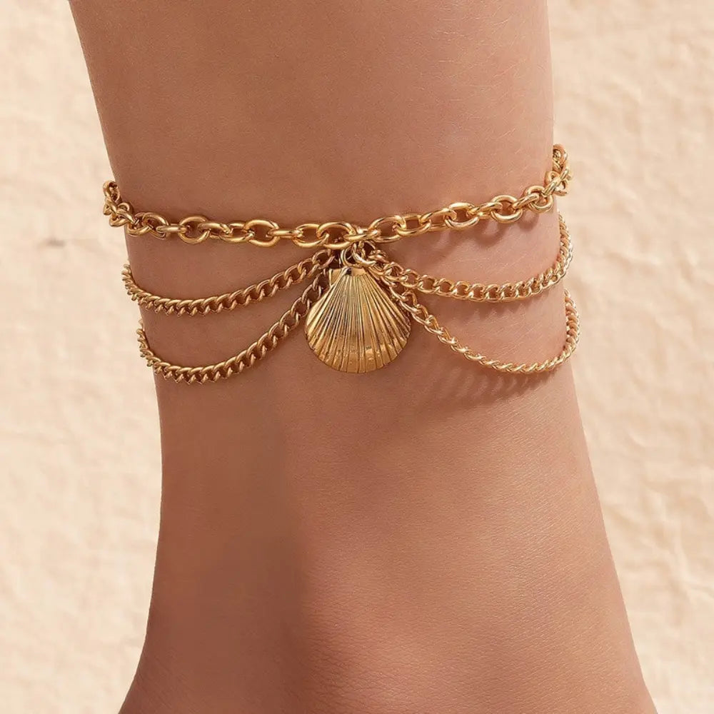 bracelet-de-cheville-luxe-coquillage