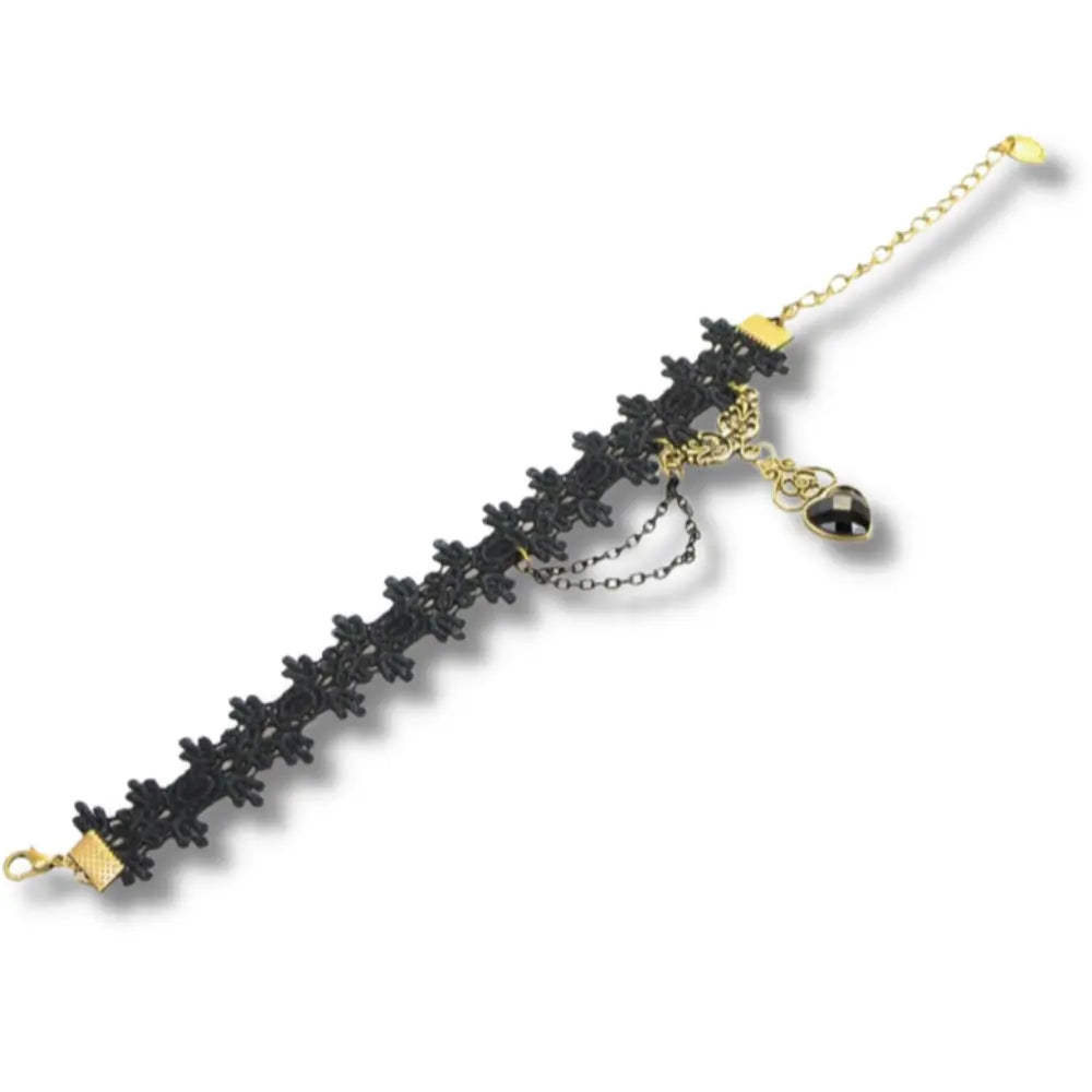 bracelet-de-cheville-noir