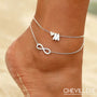 Bracelet De Cheville Personnalisable - Lettres