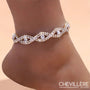 Bracelet De Cheville Style Grecque - Diamants