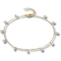 Bracelet Femme Cheville - Or & Diamants